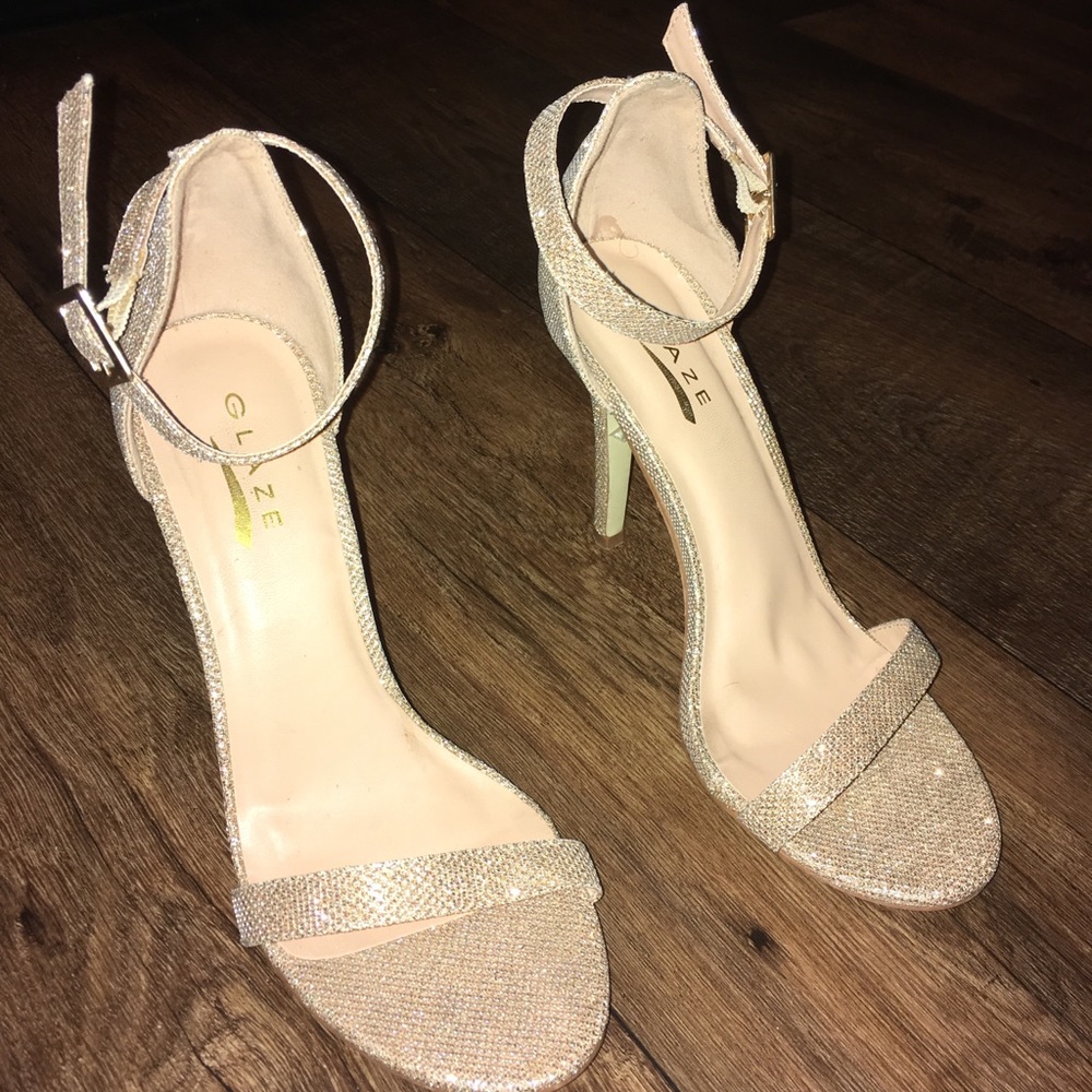 Gold heels